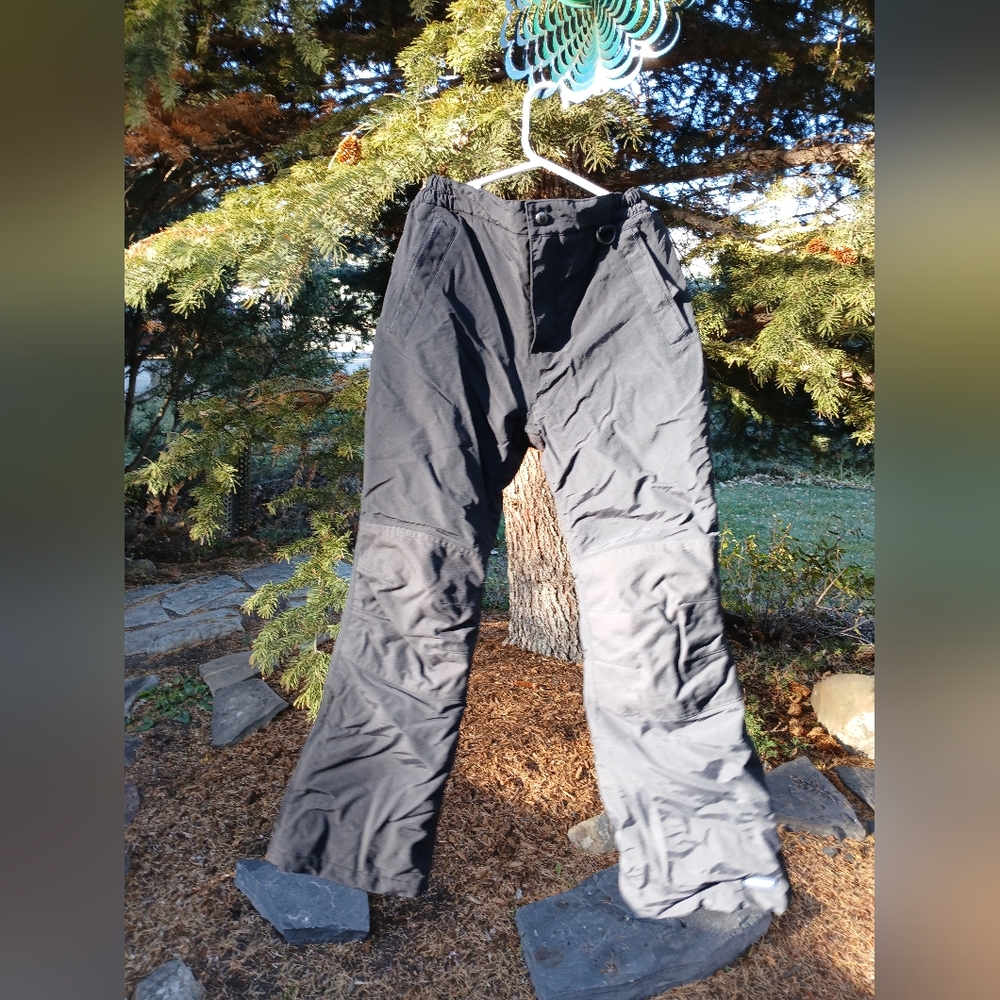 Snowpants Lands' End Squall Waterproof Insulated Iron Youth Size 10S